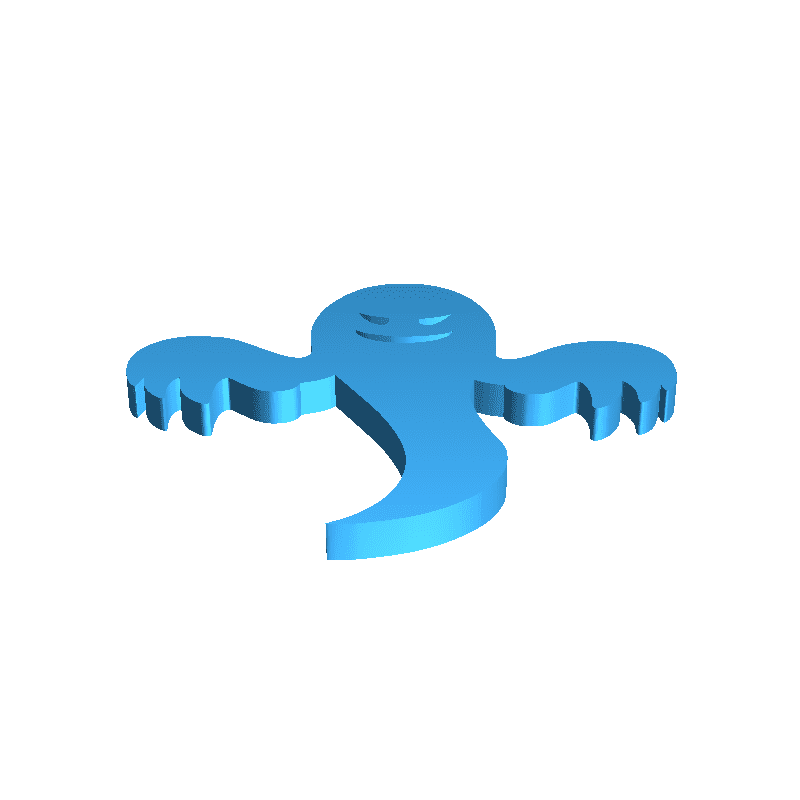 Halloween Spook Silhouet