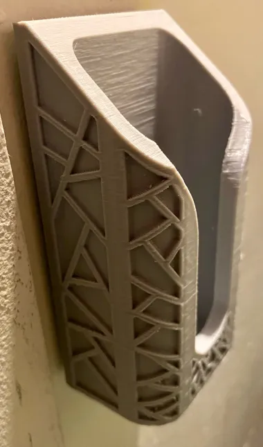 Wall Mount Command Strip Remote Holder-0