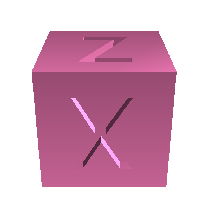 XYZ Calibration cube.stl