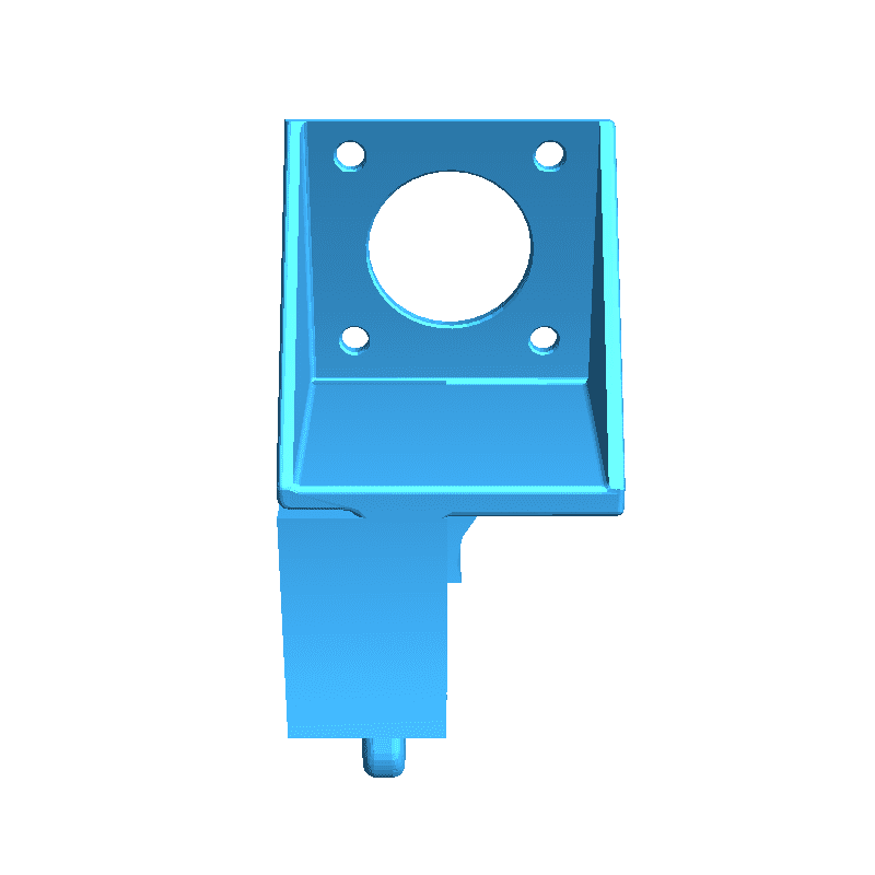 Duel gear direct drive mount For Fang Mount