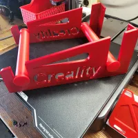 Creality Themed Filament Spool Wall mount holder fully print-3