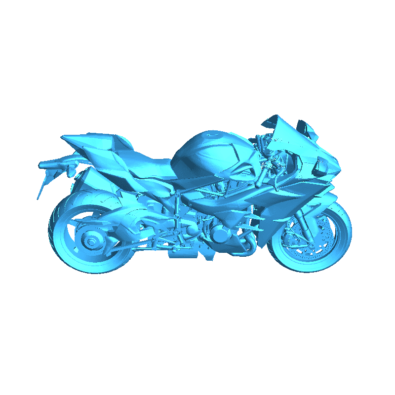 Kawasaki Ninja H2 3d Models Download Creality Cloud 5390