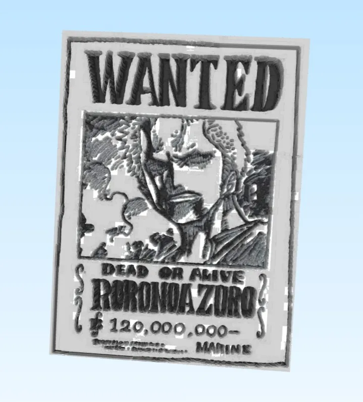 Zorro wanted ONE PIECE -3