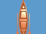 Boat with oars-1