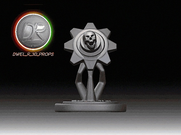 Adam Fenix Gear Medal Display (Read Description) 