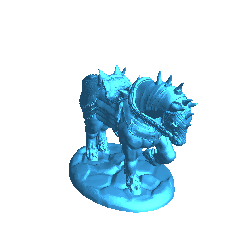 Caballo de batalla Acción
