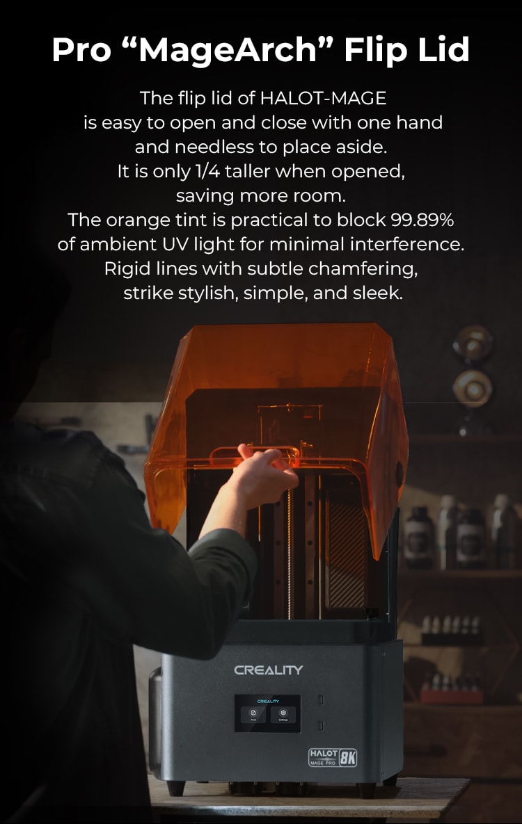 HALOT-MAGE PRO | Resin 3D Printer | Creality