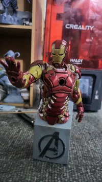 Iron Man Bust - Marvel - Fan Art-2