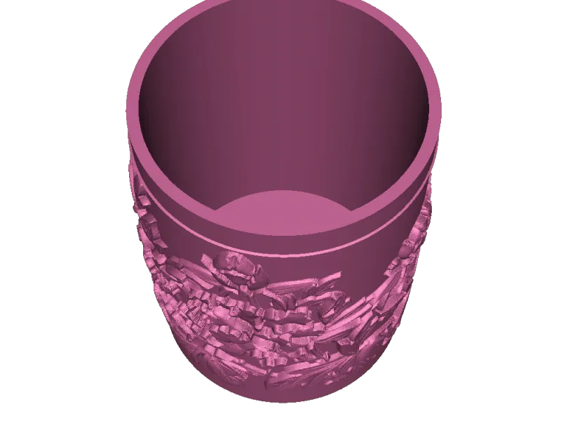 glas aus dem 3d-drucker 