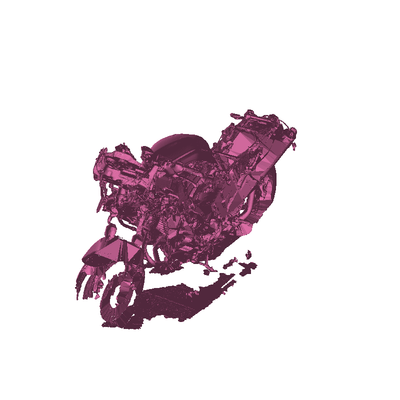 Honda VFR750F 1992 - 3D Scan