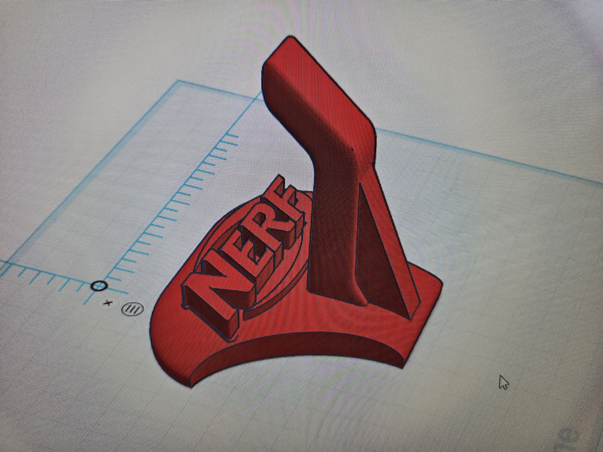 hanger for NERF gun (slim)