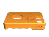pi case with ribbon clip -0