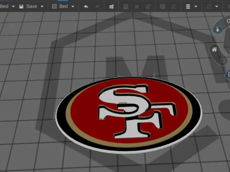 Logo des 49ers de San Francisco