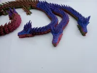 GIANT ARTICULATED DRAGON WITH 3 HEADS FLEXI WIGGLE PET-2