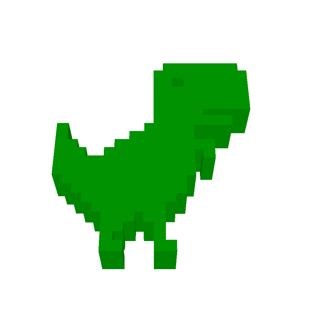 Dino without internet keychain