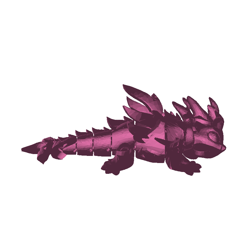 articulated dragon toothless BlazeTooth