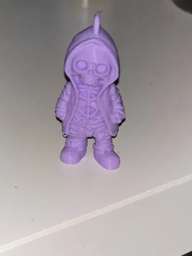 Skeleton Hoodie Keychain - Lifestyle - PLA - 3D printed product - фото 16