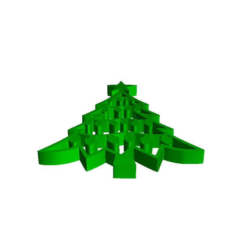Christmas Tree 2 3D models download Creality Cloud