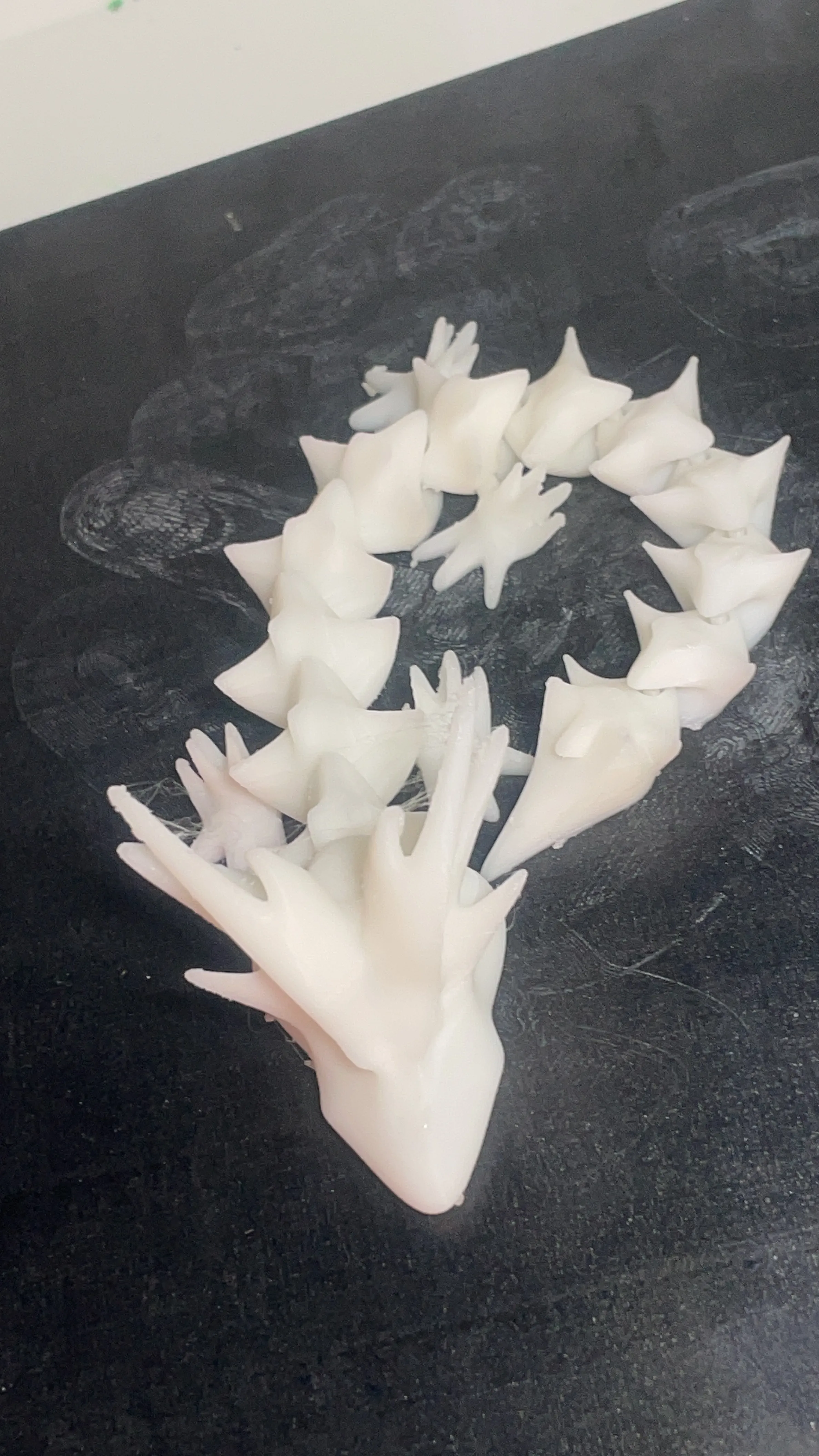 'HORNY DRAGON' - PRINT-IN-PLACE, ARTICULATED DRAGON-1