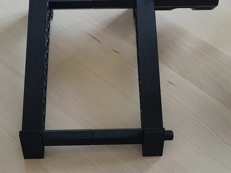 Laptop stand with mobil holder