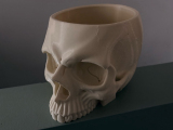 skull planter / bowl-1