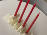 Suporte Ondulado para 4 Velas-1