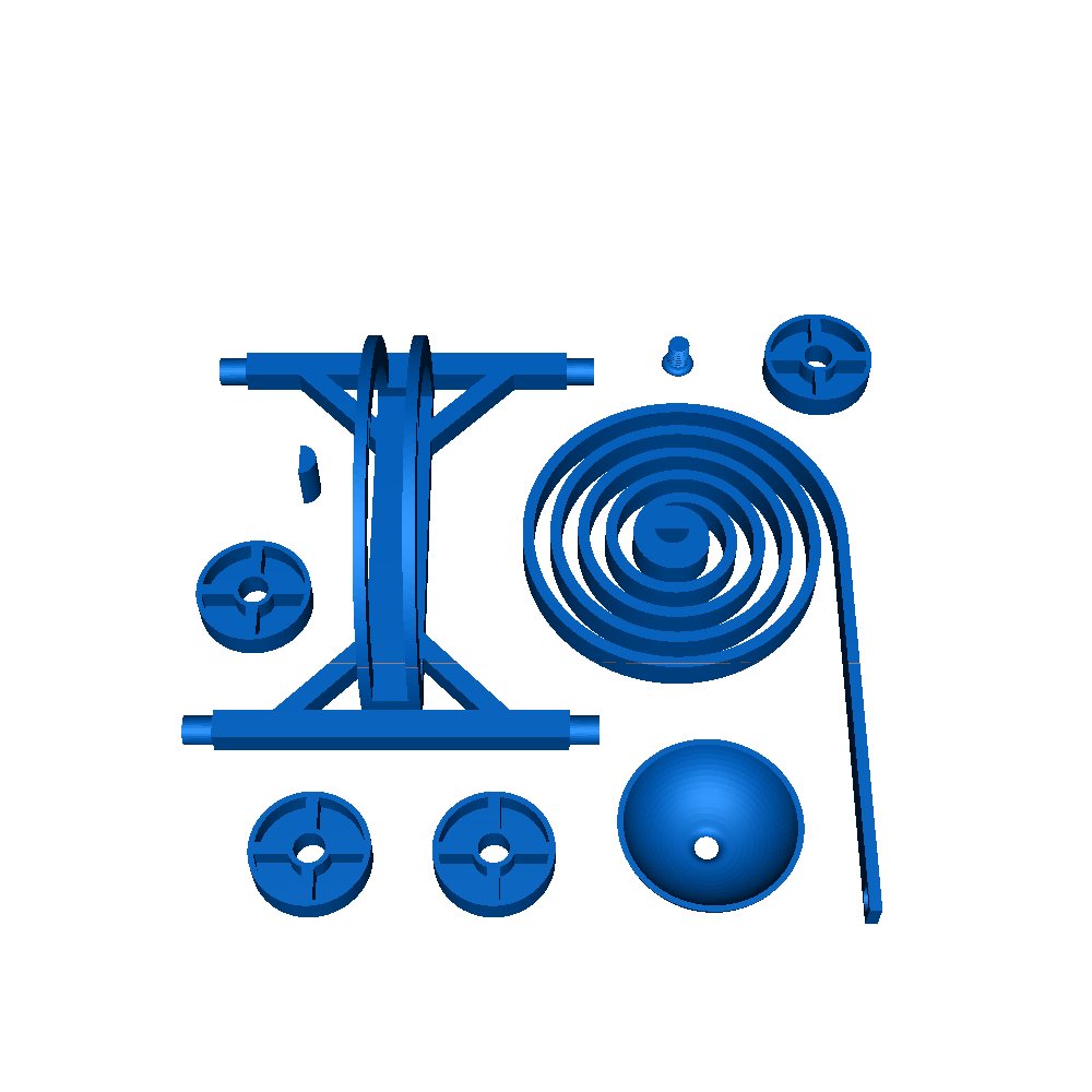 Torsion spring catapult 