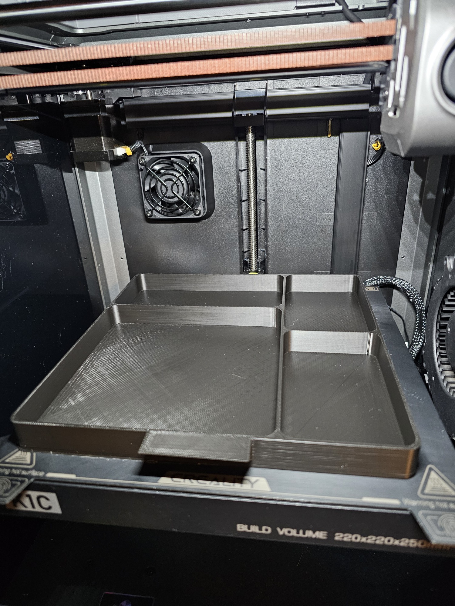 Nice storage tray for under the K1C printer | Creality Cloud