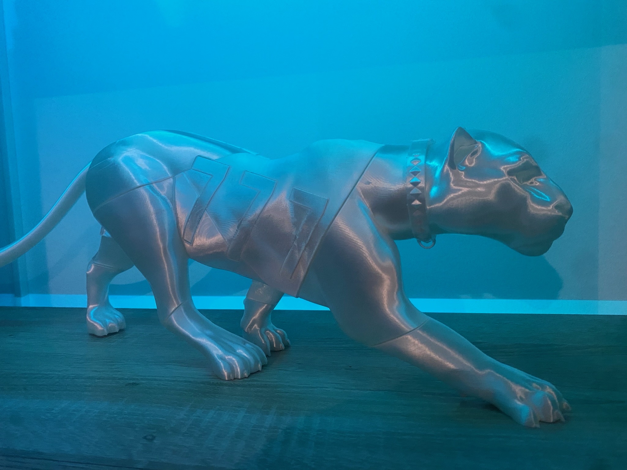 Panther statue 3D models download Creality Cloud