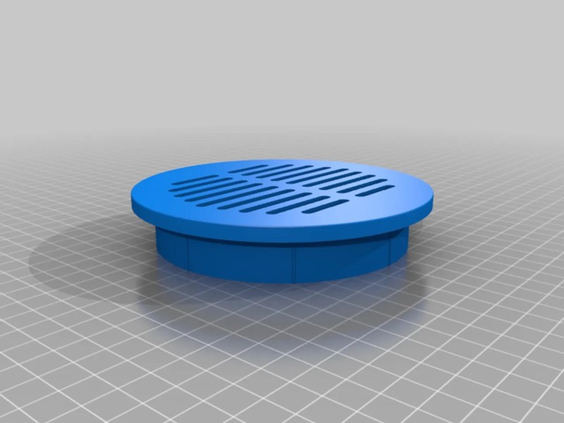 Gutter/Downspout Drain Grate/Cover (Parametric)