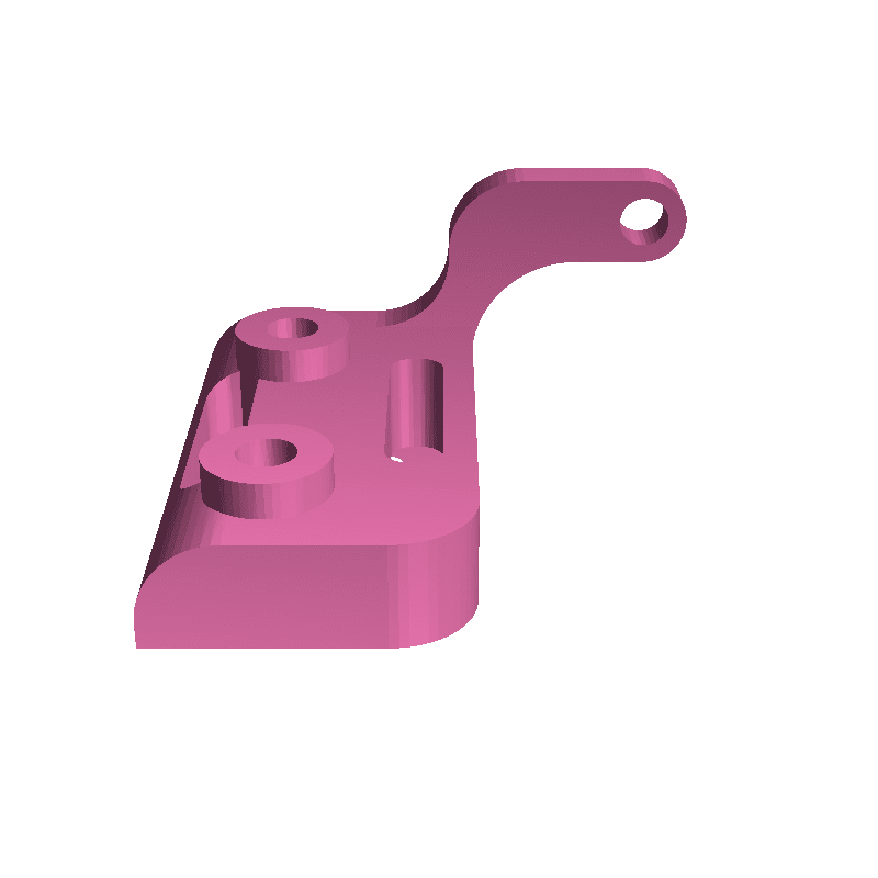 Free 3d printer parts stl download cr touch bl touch holder for