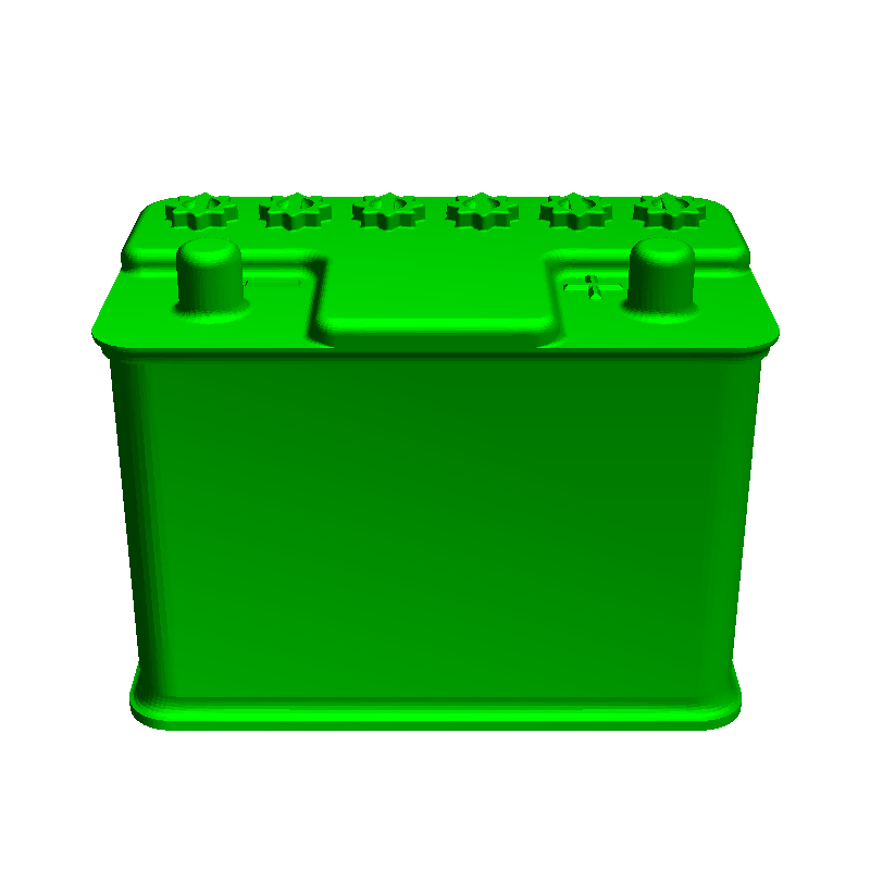 led car battery miniature