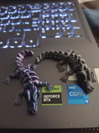 Articulated Skeleton Crocodile - Toys - PLA - 3D printed product - фото 23