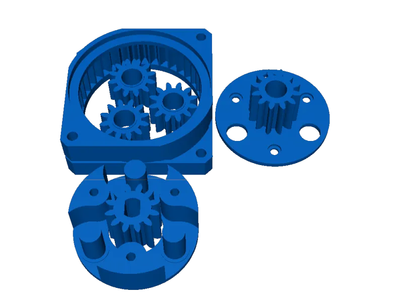 Compact Planetary Gearbox 