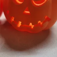 Halloween Pumpkin Tealight  Holder-1