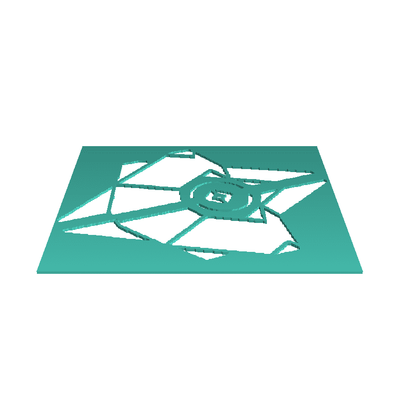 Destiny Ghost stencil