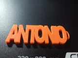 Llavero con el nombre ANTONIO.-4