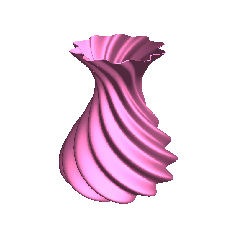 Large Spiral Vase 3