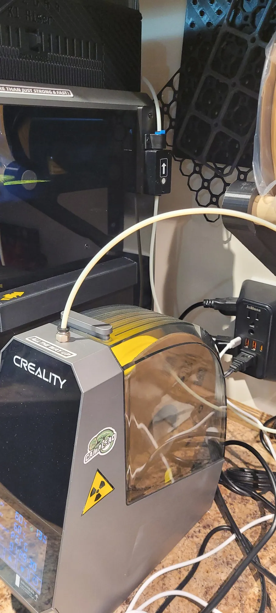 Creality K1, K1C runout sensor on right side-1