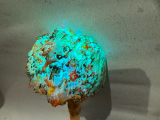 Flaming dragon night light -2