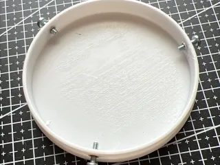 Ceiling fan light cap