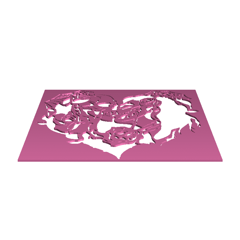 Sugar Skull stencil