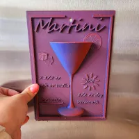 Cocktail 3D Wall Art Decor-2