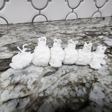 Flexible Oriental Christmas Dragon - Cute 3D Printable Model-1