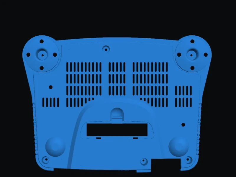 Nintendo 64 bottom shell