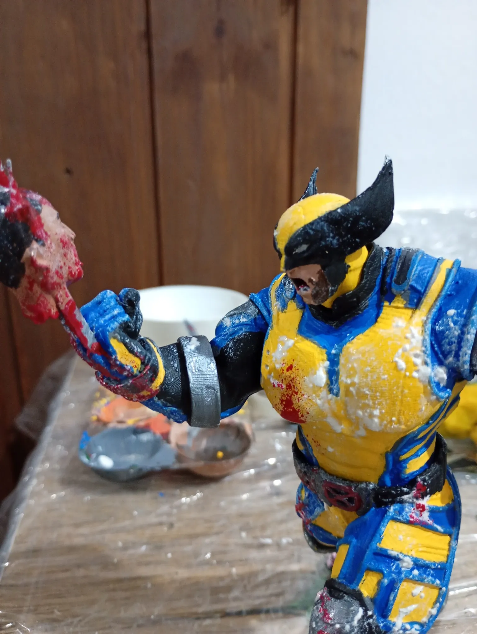 FIGURE "WOLVERINE" MINIATURE FANART-2