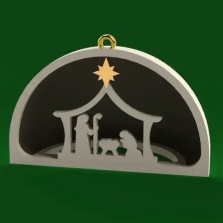 Nativity Ornament