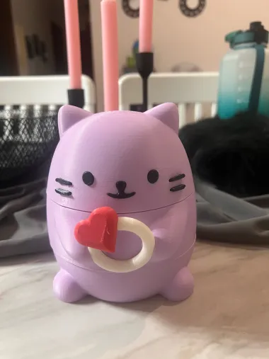 Шкатулка Cat Head - Дом и быт - PLA - изделие 3D-печати - фото 23