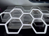 New design modular hexagon light frame-0