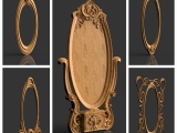 5 models Frames with decor-0